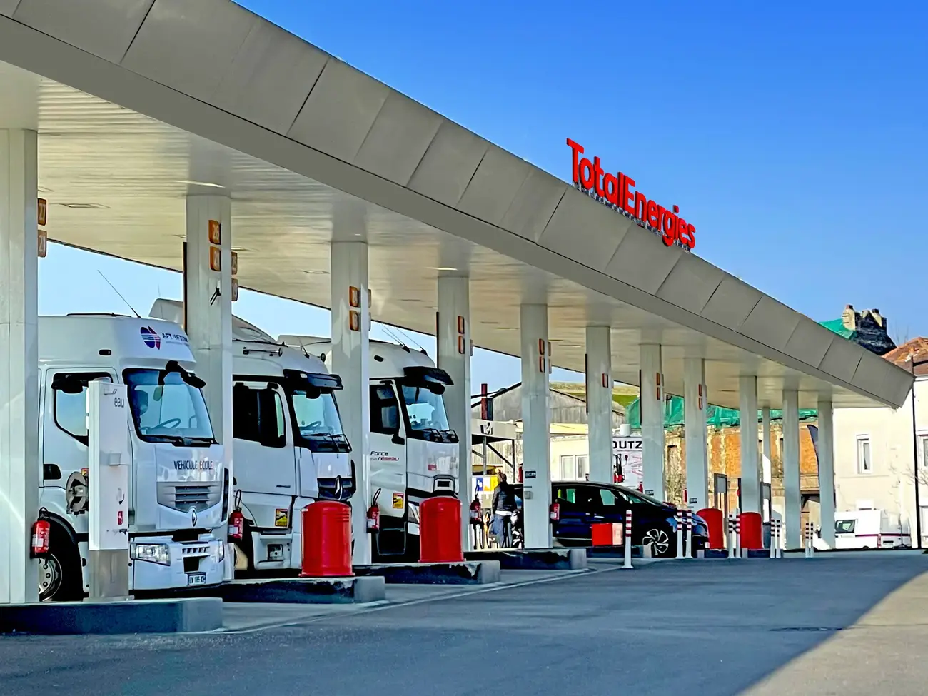 Service station Amiral Mouchez at Le Havre