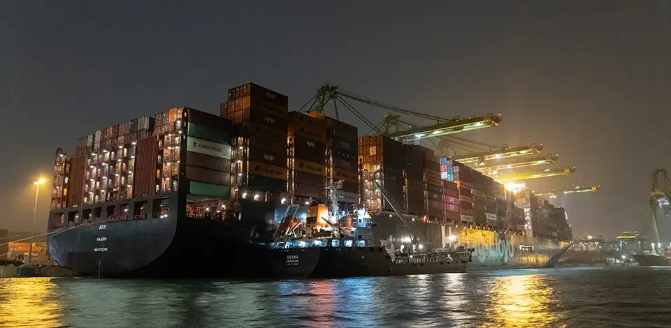 TotalEnergies Marine Fuels kick-started its first biofuel bunker term delivery for Hapag Lloyd in Singapore, with the refuelling of the Afif container ship with 2,000 MT of B24 biofuel on 20th January, 2023.