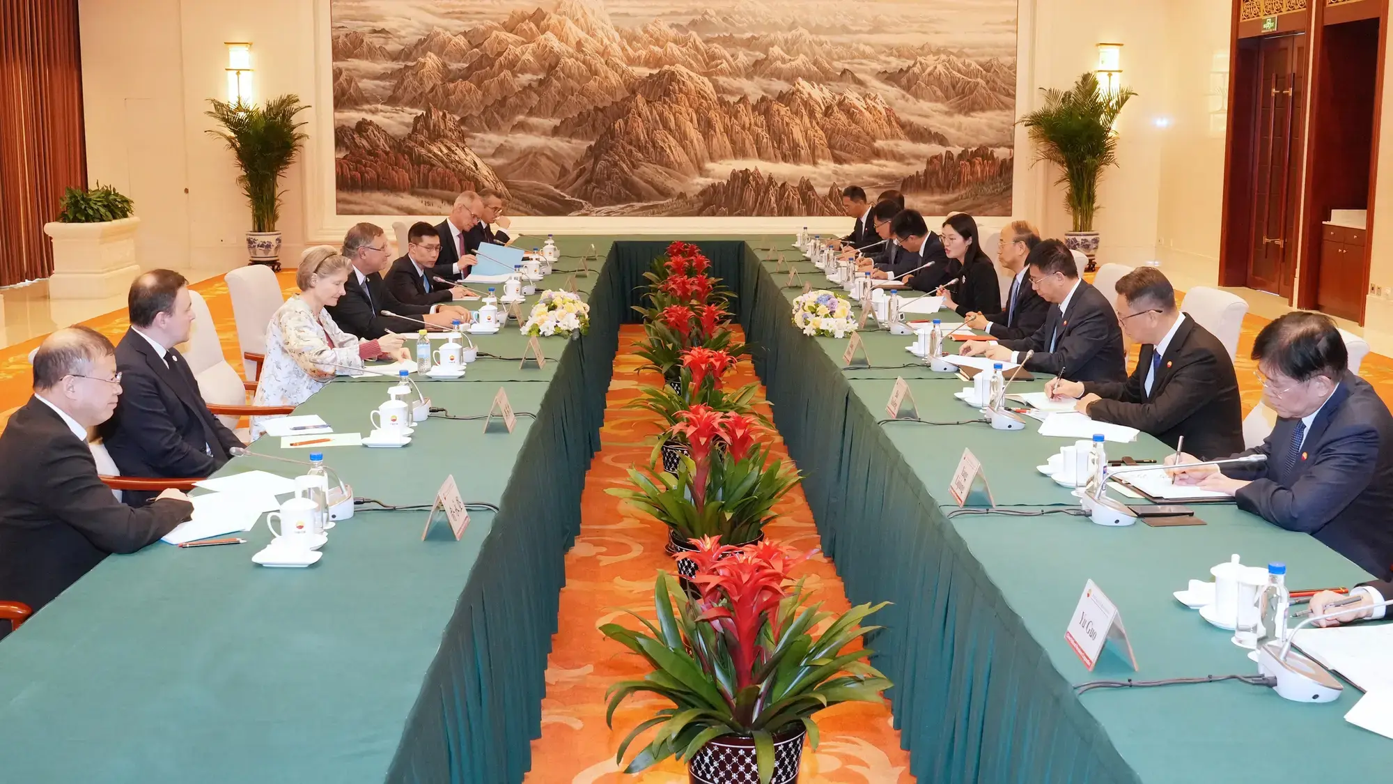 潘彦磊出席中国发展高层论坛并在华开展系列活动