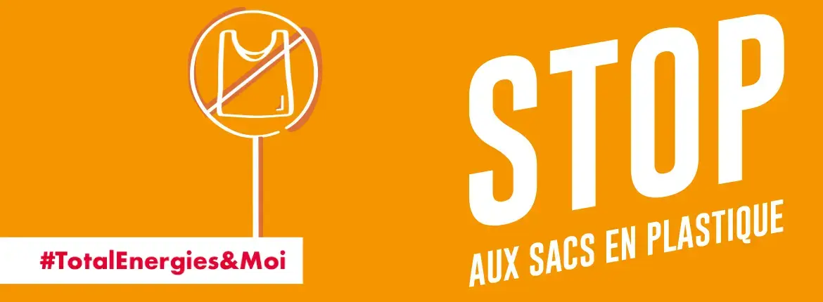 Stop sac en plastique