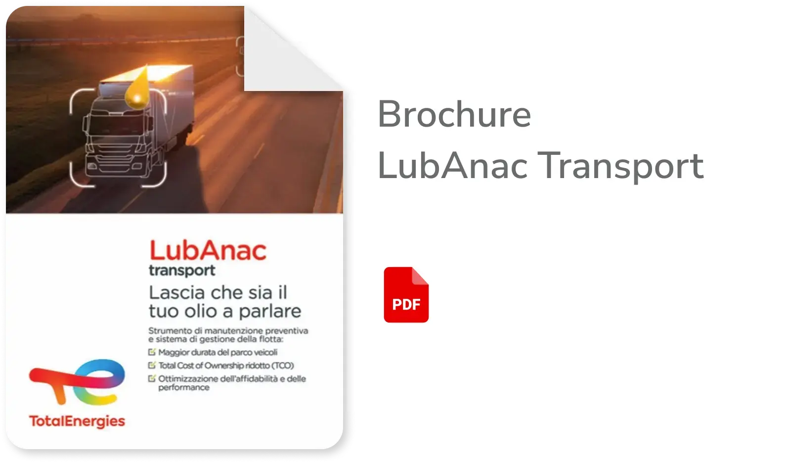 Scopri la brochure Lubanac transport
