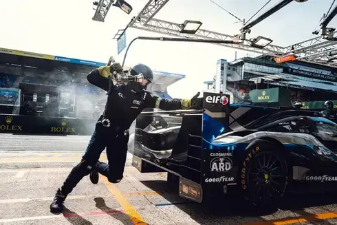 ELF 24 horas de Le Mans piloto piloto 4
