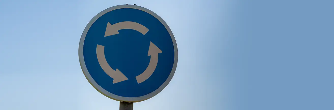 Kako pravilno mijenjati prometne trake unutar kružnog toka