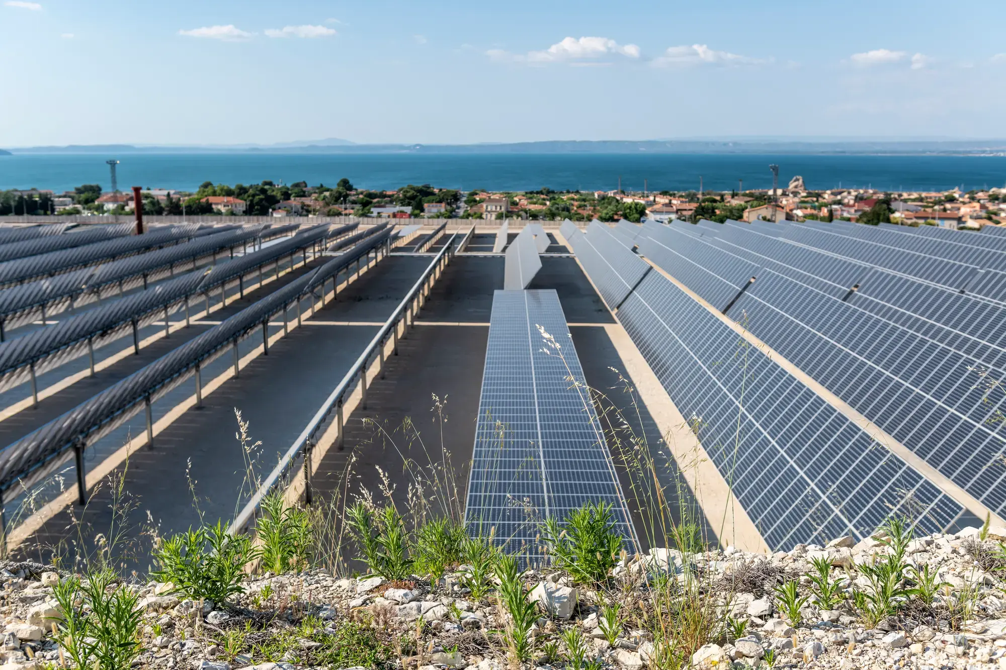 Centrale photovoltaïque - Plateforme de la Mède