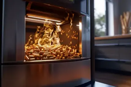 Cheminee pellet bois