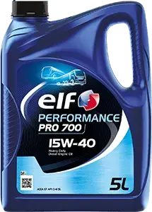 Truck & Bus engine oil: ELF PERFORMANCE PRO 700 15W40 5L