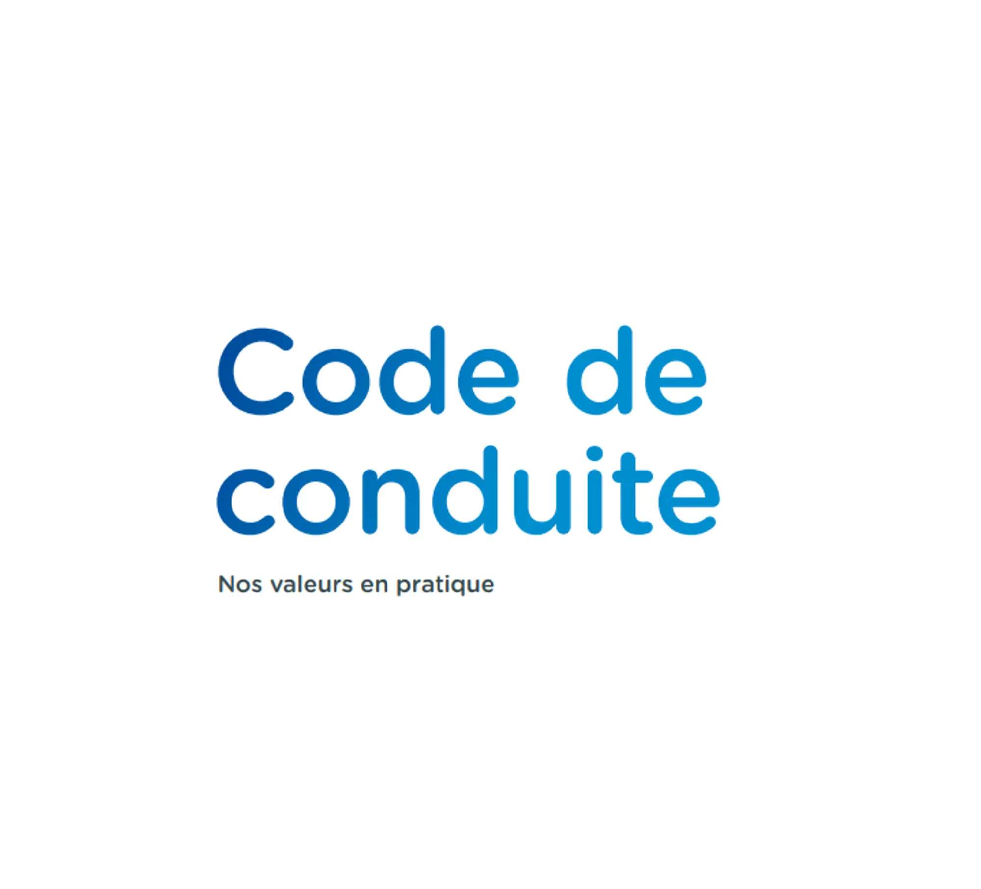 code de conduite nouvelle calédonie