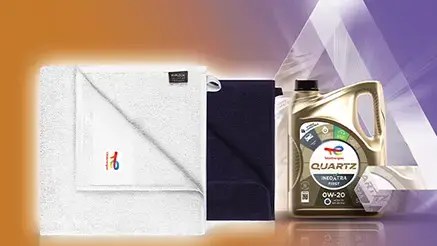 TotalEnergies poklanja ručnik uz svaku zamjenu ulja