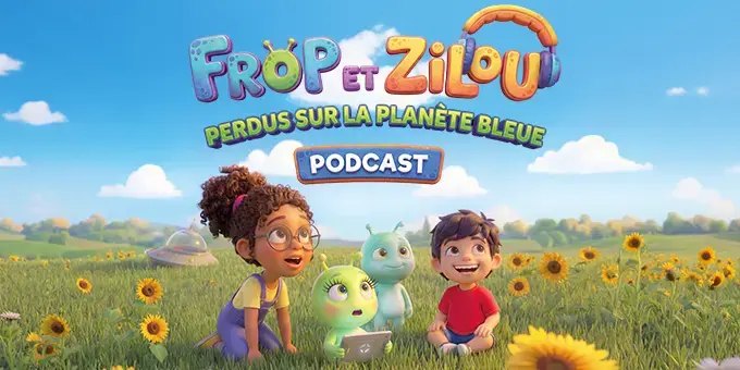 Frop & Zilou débarquent dans le podcast Perdus sur la Planète Bleue