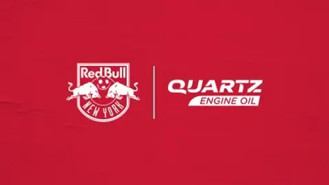 Quartz is the Official Engine Oil Partner of  New York Red Bulls