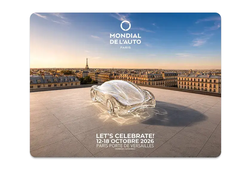 Salon de l'auto du 12 au 18 octobre 2026