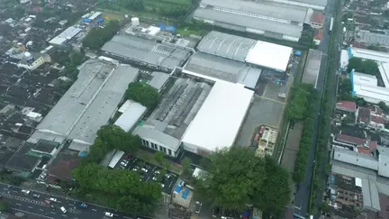 site of Beiersdorf’s facility in Indonesia where the solar rooftop will be installed by TotalEnergies