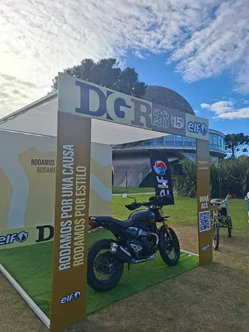ELF en el Distinguished Gentleman’s Ride