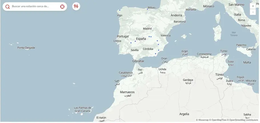 Mapa talleres Agri