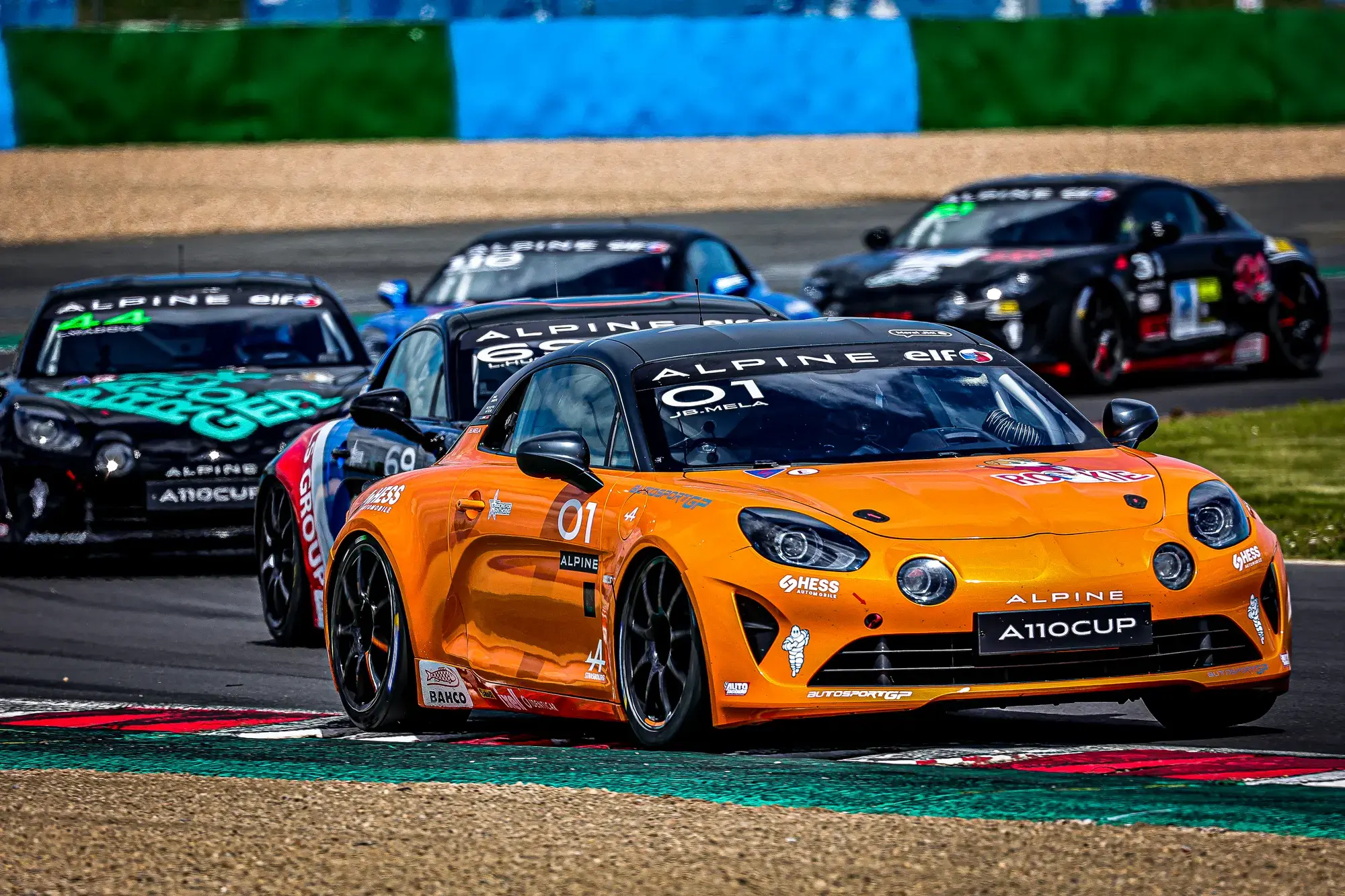 Alpine ELF Europa Cup : Jean-Baptiste Mela domine la course sur le Circuit de Nevers Magny-Cours.