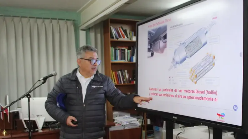 Charla técnica de TotalEnergies Chile sobre lubricación y nuevas tecnologías