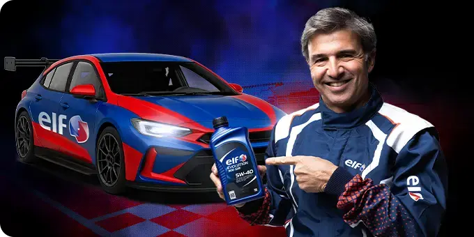 Óleos ELF para carros - ELF Christian Fittipaldi