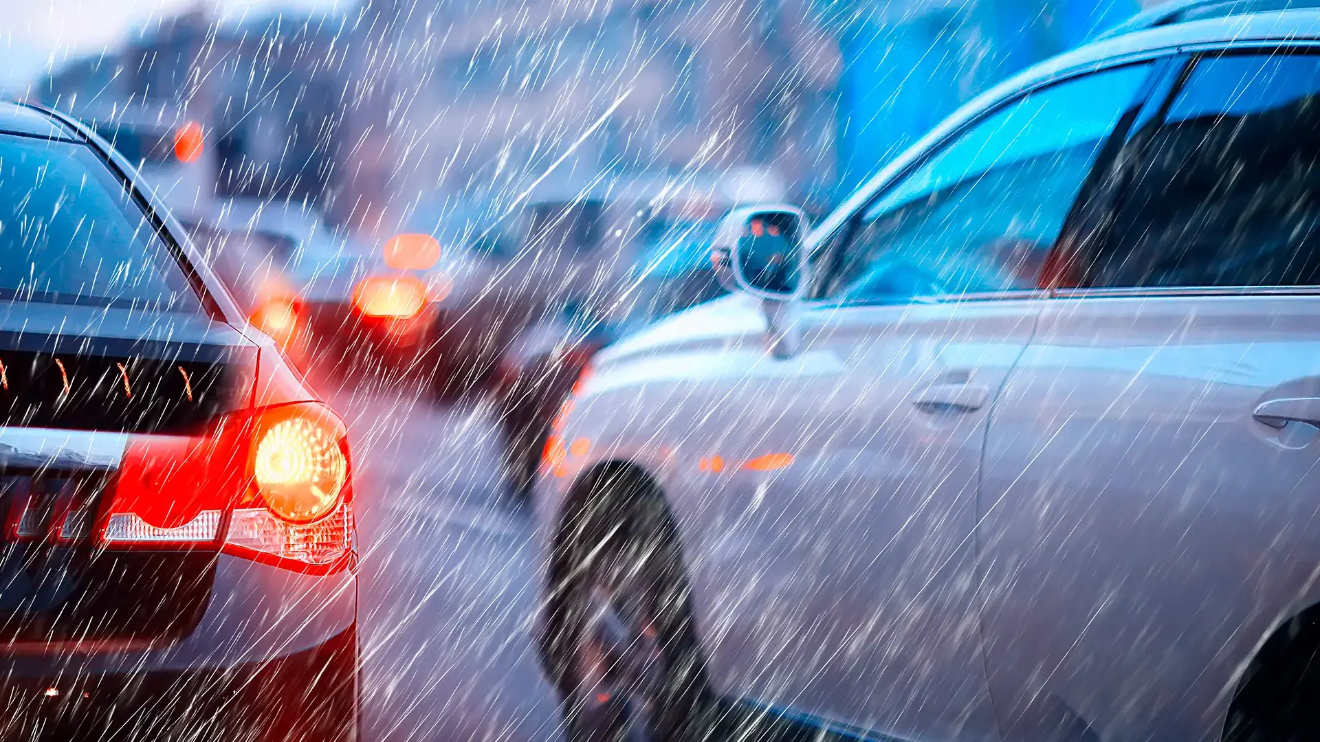 Conducir bajo la lluvia