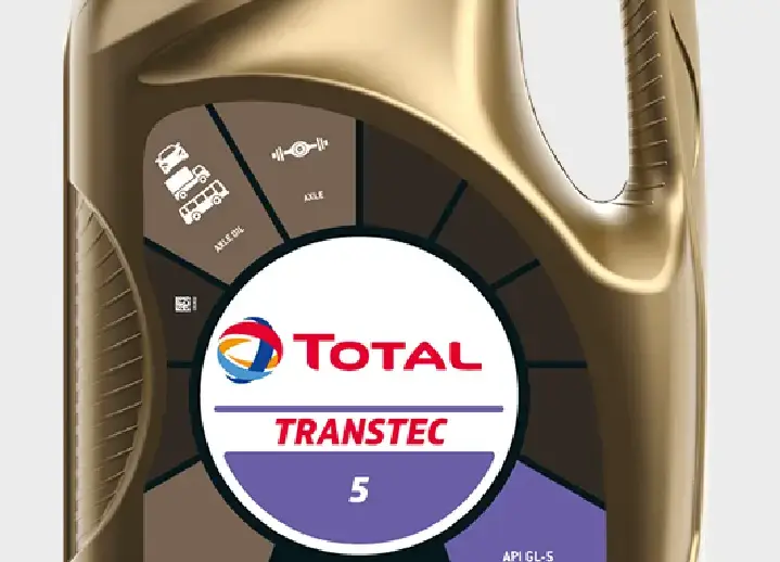 4L bottle of Total Transtec 5 gear oil
