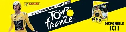 Bannière Panini Tour de France 2019