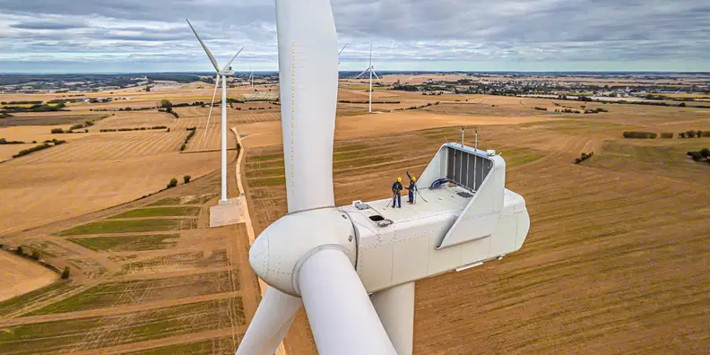 Parc éolien de Champagne Conlinoise - France