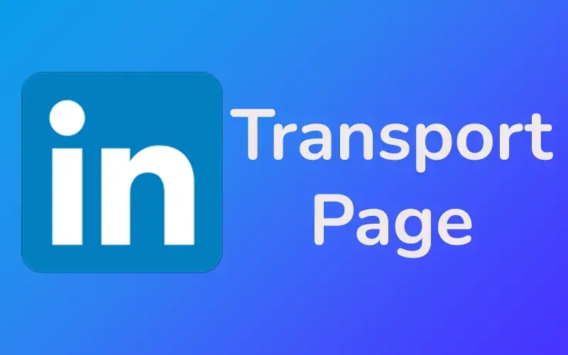 trasnport LinkedIn