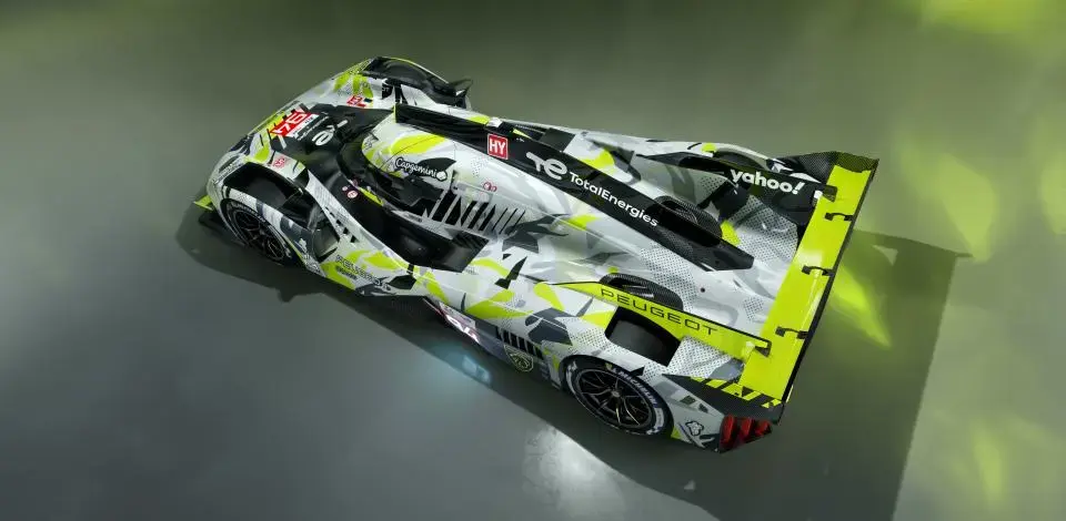 TotalEnergies y Peugeot Sport presentan el Peugeot 9x8 2024 para el World Endurance Championship