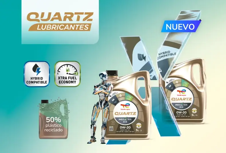 Aceite para motor híbrido Quartz Ineo Xtra EC6 0W-20