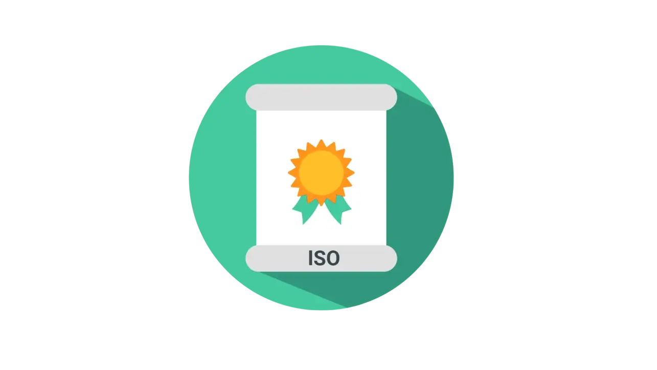 picto certificat iso