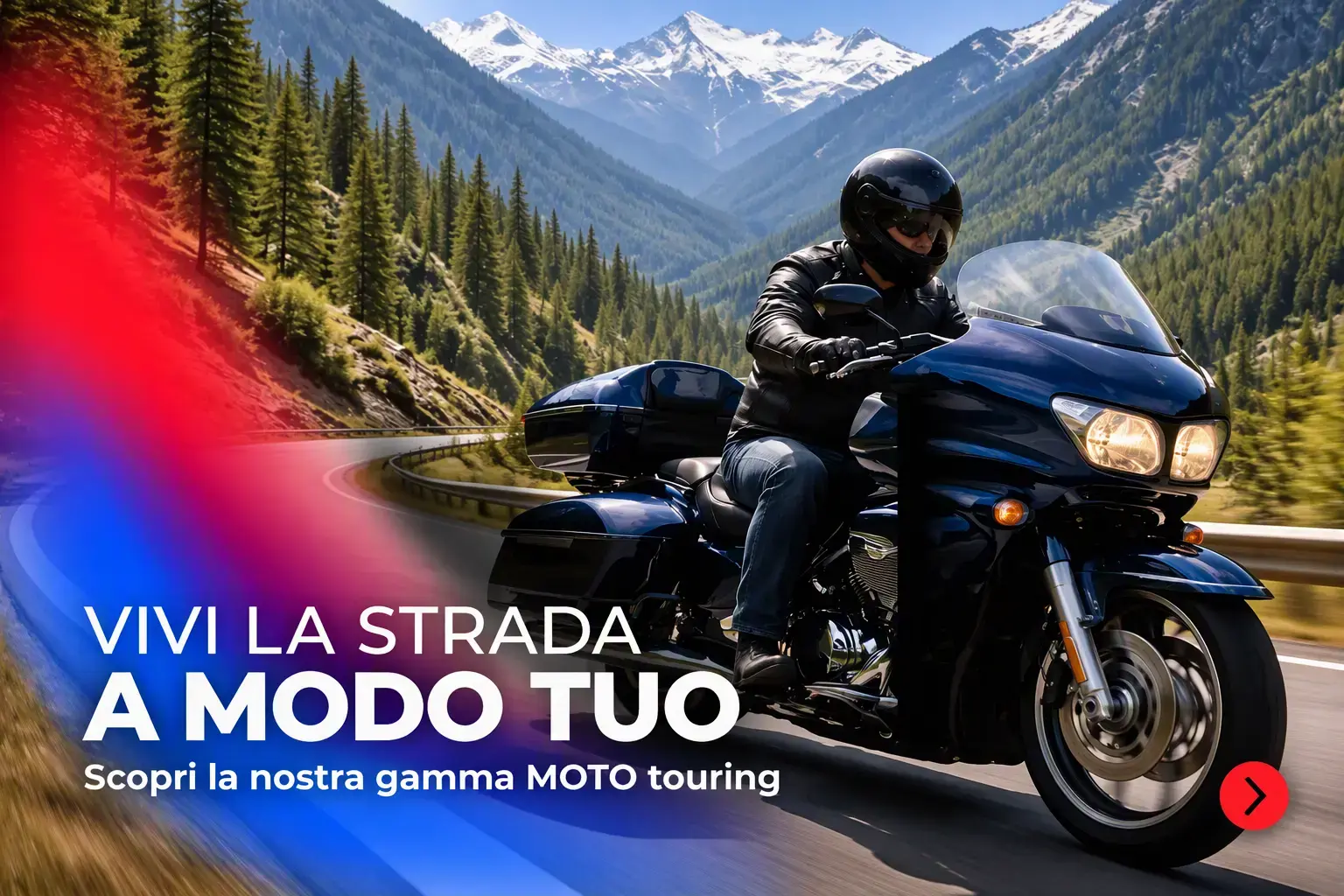 vivi la strada a modo tuo scopri la nostra gamma moto touring