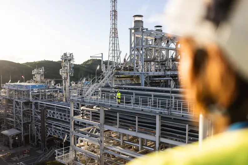 Tempa Rossa oil and gas site in Corleto Perticara, southern Italy