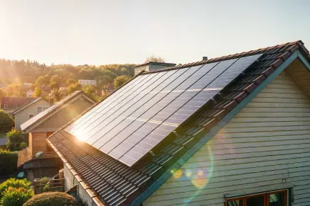 panneau solaire maison - 33%