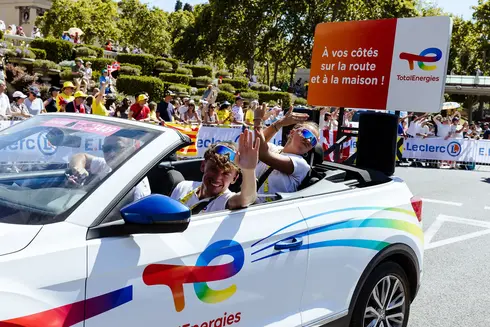 TotalEnergies cierra su primera edición como socio oficial del Tour de France