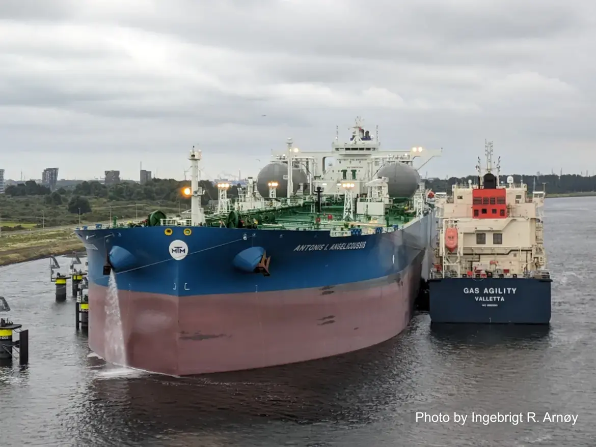 TotalEnergies Marine Fuels completes first LNG bunker operations for new dual-fuelled vessels owned by the Angelicoussis Group