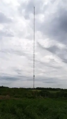 wind measuring mast