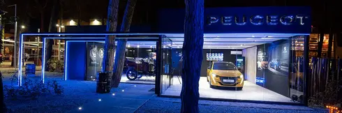 de asociación con Peugeot en Cariló