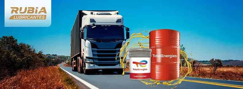 Distribuidor aceite motor y refrigerantes gama Rubia TotalEnergies