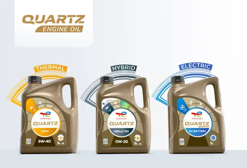 Quartz engine oil