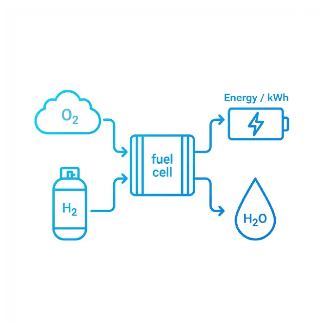 Fuel cell illustration