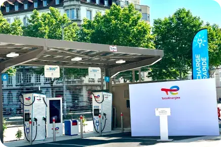 Station 100 pourcent electrique strasbourg alsace