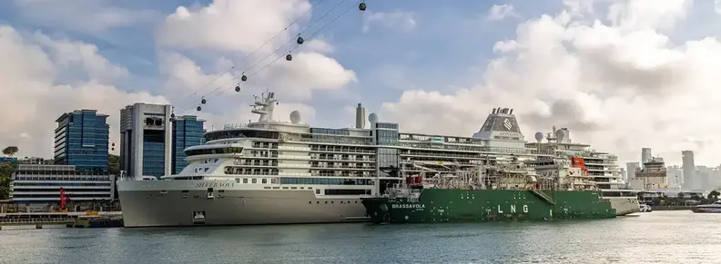Asia-Pacific’s First LNG Bunkering for Cruise Passenger Ships Successfully Completed at Singapore Cruise Centre