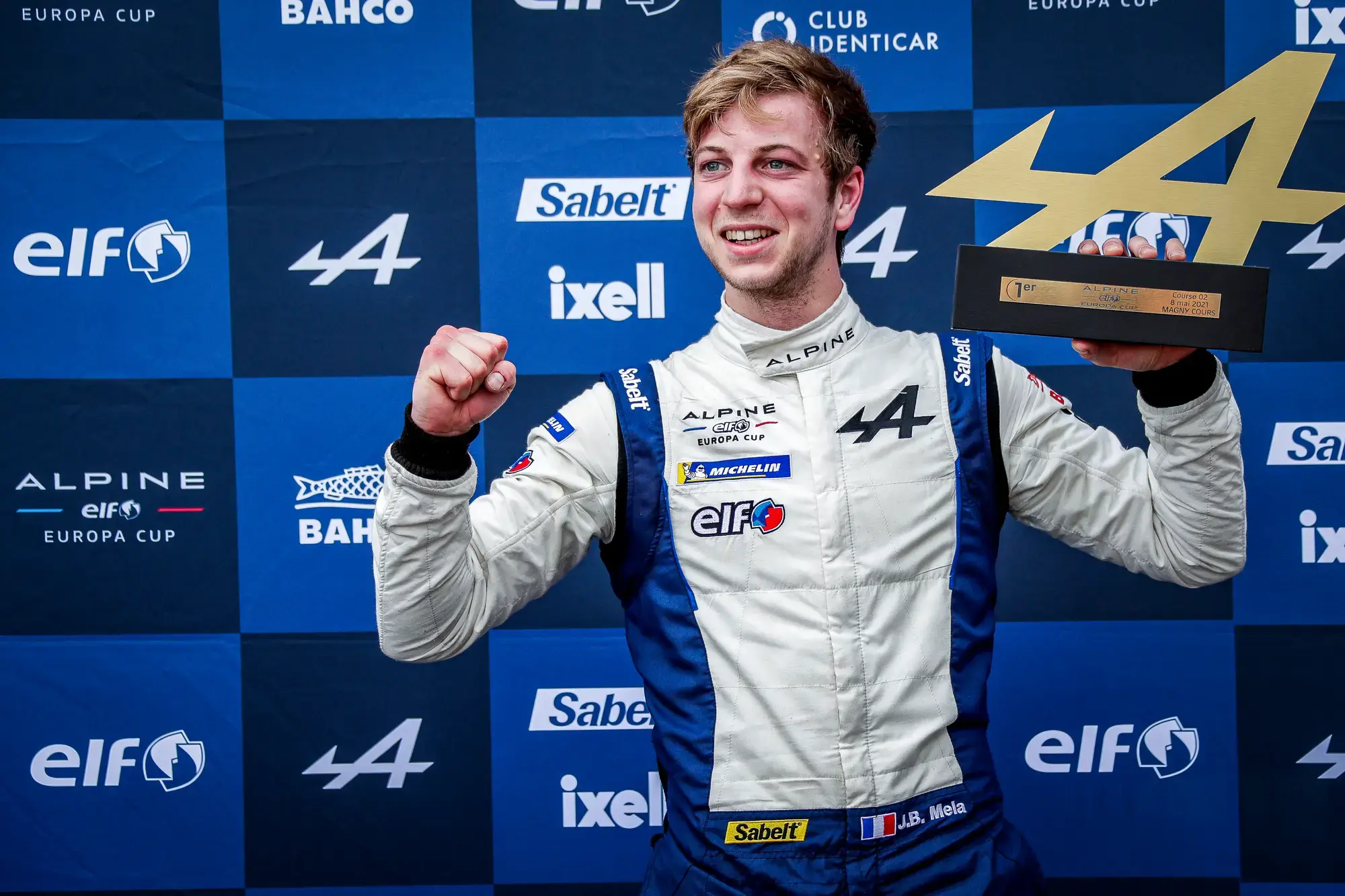 Mela dominates at magny-cours - Alpine ELF Europa cup