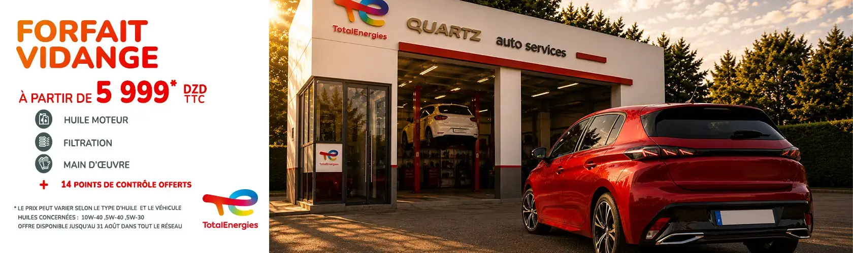 Forfait Vidange - Réseau QAS