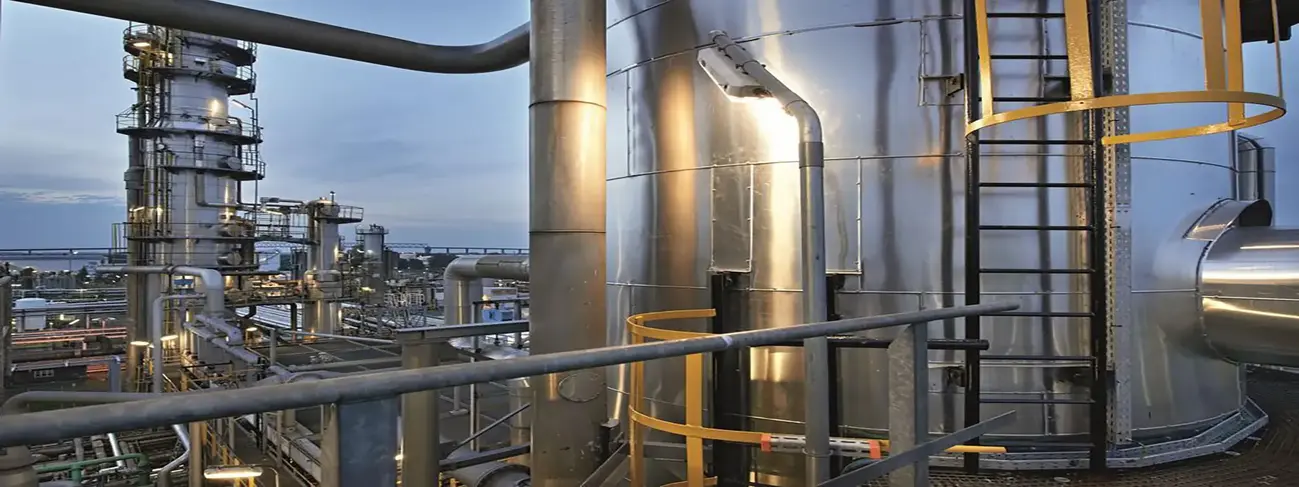 Das Bitumenwerk von TOTAL in Brunsbüttel