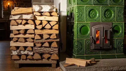 installation d’un poêle de masse