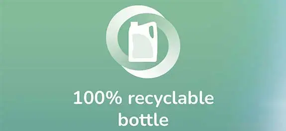 100% recylcebare fles