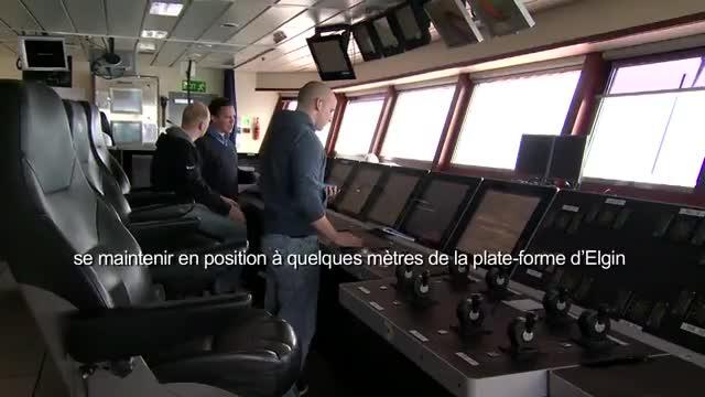 21 et 22 avril 2012 - Moyens d’intervention mobilisés pour les opérations d’intervention sur le puits G4 d’Elgin (vidéo)