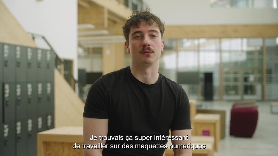 Témoignage de Nicolas – Technicien BIM Modeleur (vidéo)