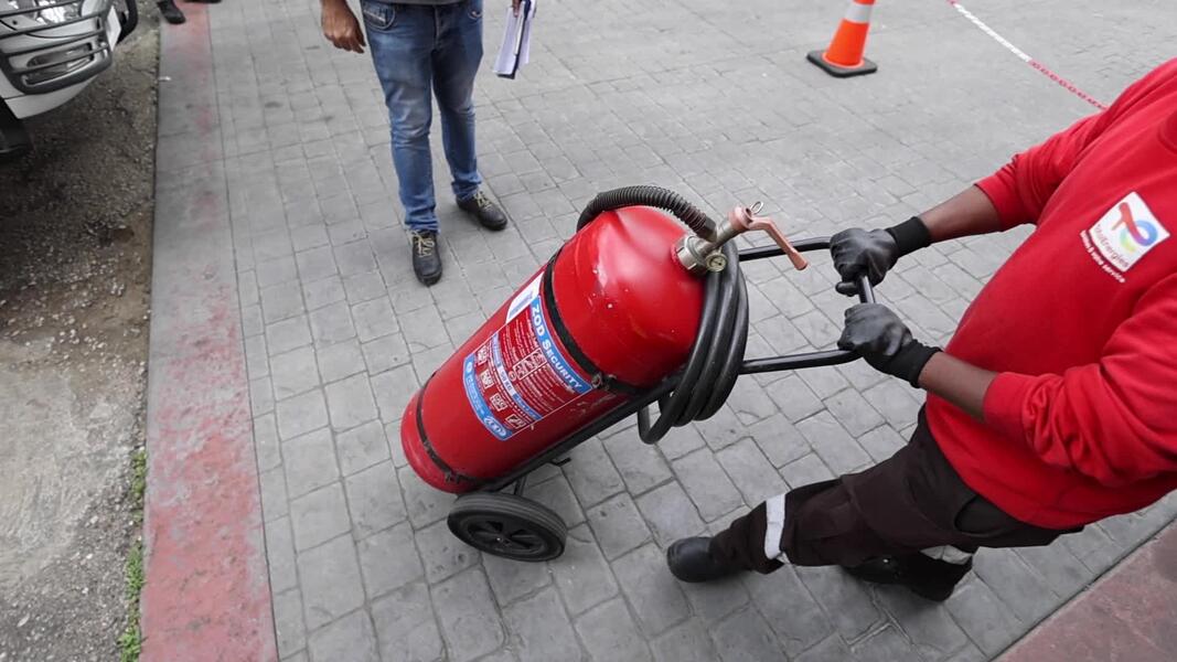 Safety at the service stations (video)