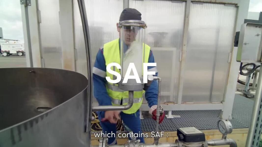 Sustainable Aviation Fuel TotalEnergies 2022 (video)